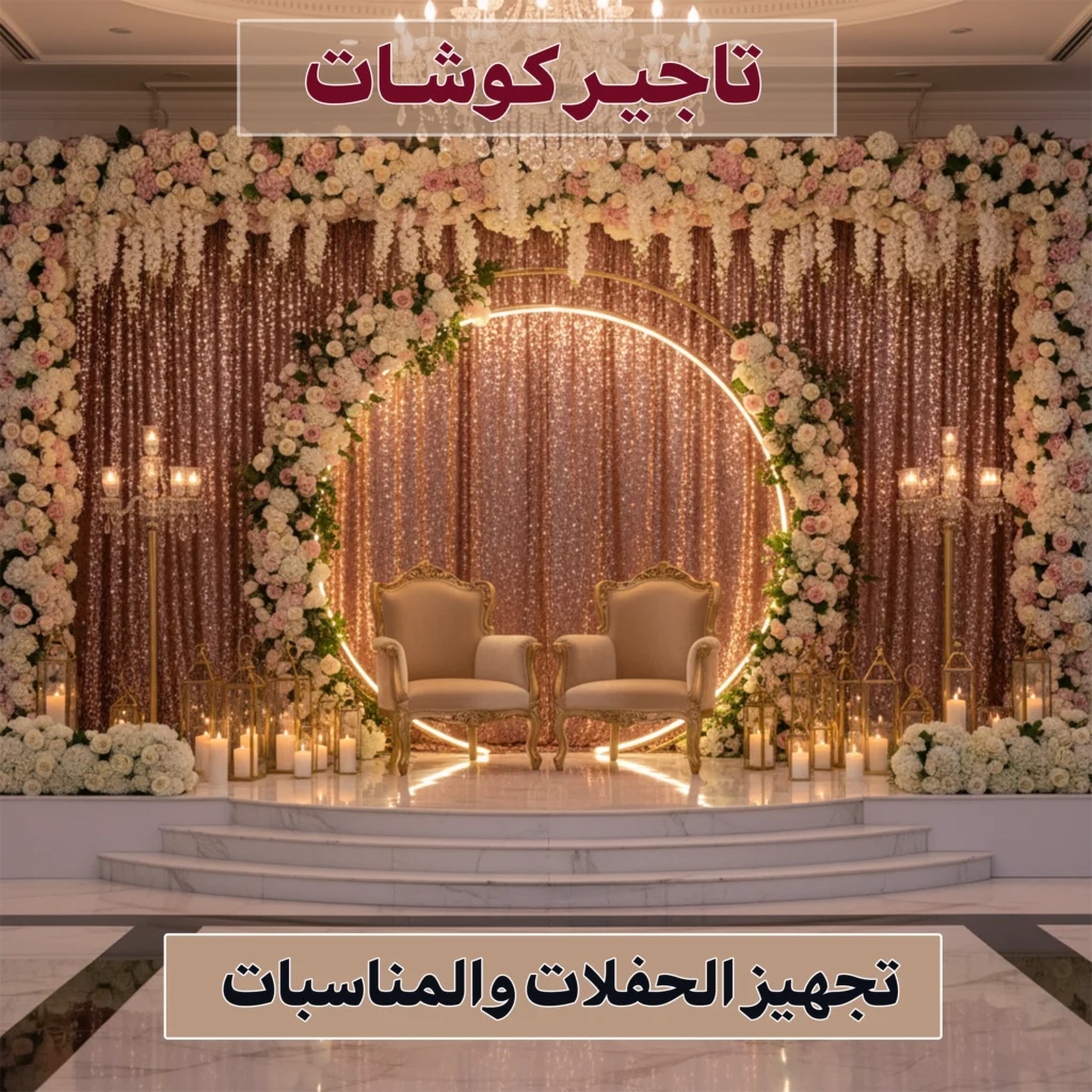 تاجير كوشات